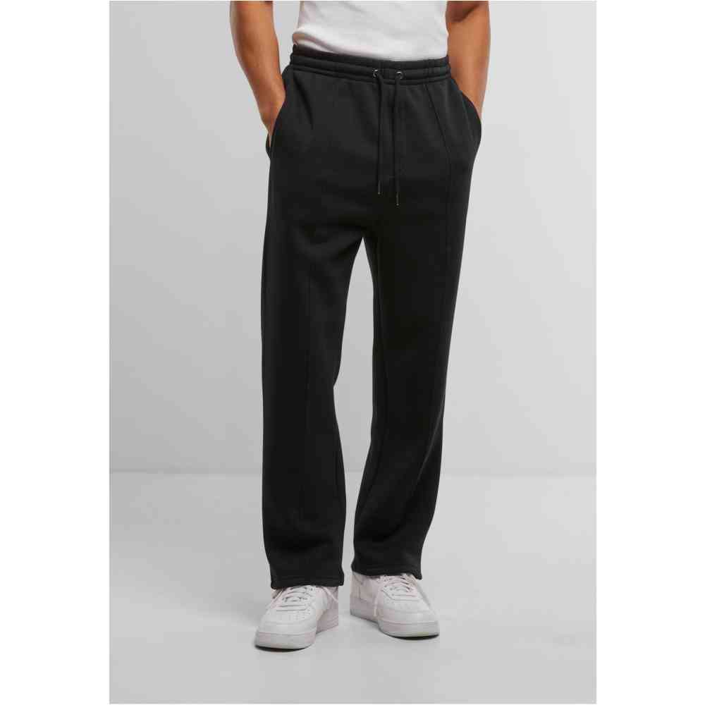 Urban Classics - Fluffy Pintuck Trainingshose - Schwarz
